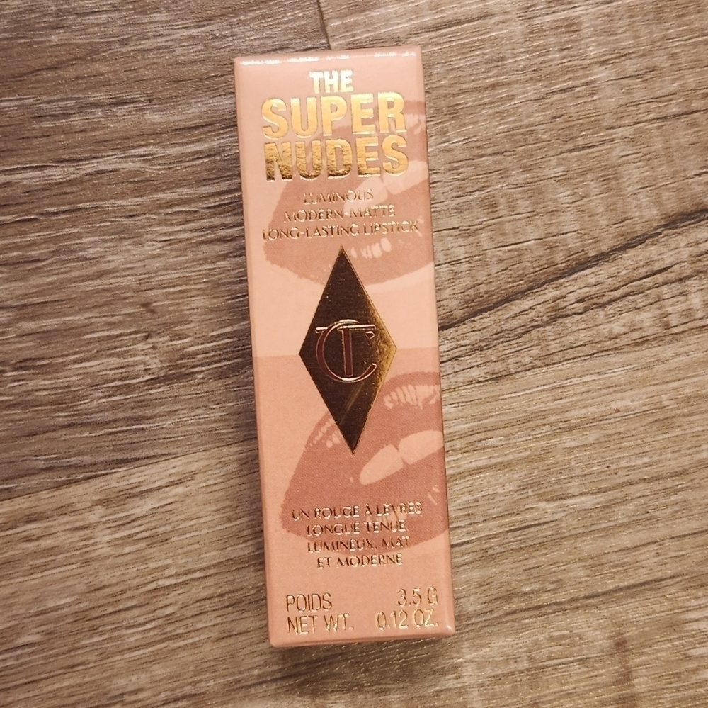 CHARLOTTE Tilbury The Super Nudes shade Super Fabulous Long Lasting Lipstick